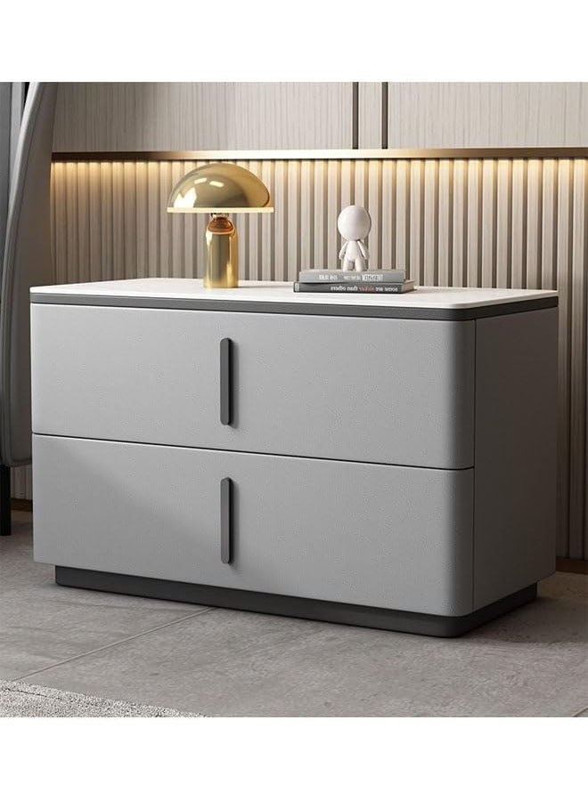 NKX Modern Bedside Table Luxury Nightstands Multifunction Nightstand For Bedroom - Image 1