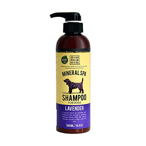 RELIQ Natural Mineral SPA Shampoo Lavender for Dog/Puppy. No soap no Oatmeal Formula. Tear Free and Long Lasting Odor Control. Super Soft and Shiny Coat After wash. - Image 1