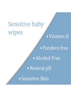 All day wipes All Day baby wipes blue 120 sheets  - Image 5