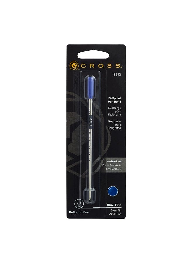 Cross Universal Ballpoint Pen Refill, Fine Point, Blue, 1-Pack, (8512) - Image 2
