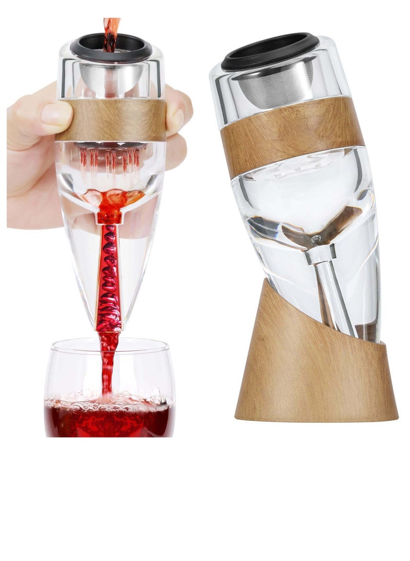 Decanter Set, Drinks Pourer with Strainer, Champagne Premium Pourer, No Drip or Spills, Quality and Convenience for Sommeliers - pzsku/ZDDCEC9F1BCE111E84F45Z/45/_/1721844502/90c3ddc5-63da-40c9-9940-e0c915509a87