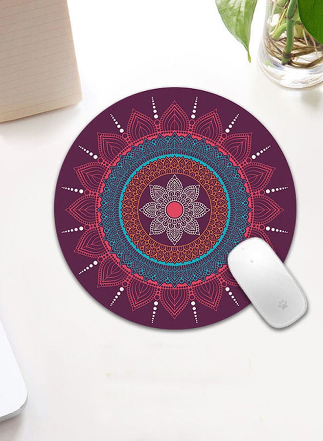 وسادة ماوس دائرية ثلاثية الأبعاد من المطاط غير قابلة للانزلاق - Image 1