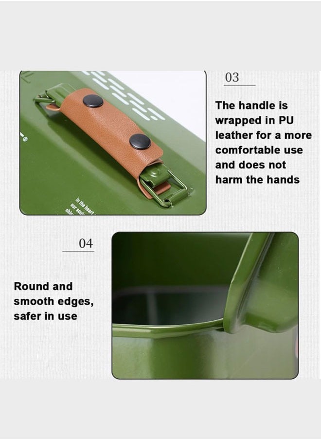 Generic Outdoor Tools Storage Box With Handle Sundries Storage Box Double Locking Buckle Waterproof  - Image 4