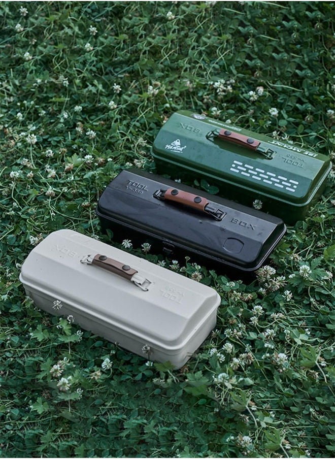 Generic Outdoor Tools Storage Box With Handle Sundries Storage Box Double Locking Buckle Waterproof  - Image 5