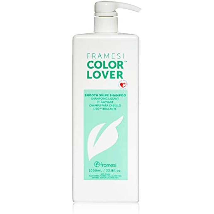 framesi COLOR LOVER SMOOTH SHINE SHAMPOO FOR UNISEX - 33.8 OZ - Image 1