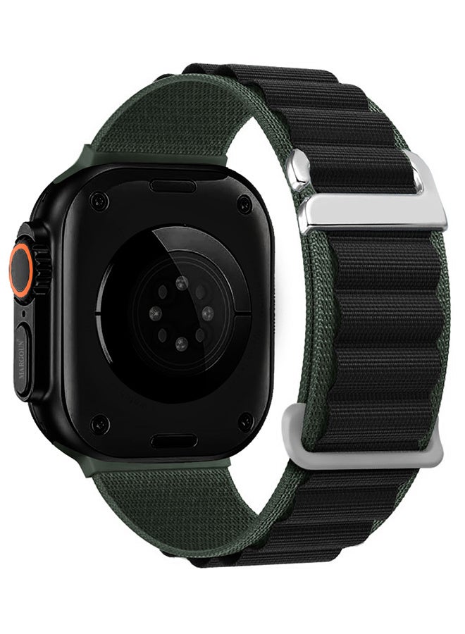 Alpine Loop Band For Apple Watch Band 49mm/45mm/44mm/42mm Nylon Woven Sport Strap Compatible with iWatch Series Ultra2/Ultra/8/7/SE/6/5/4/3/2/1 Adjustable Strap - Image 1