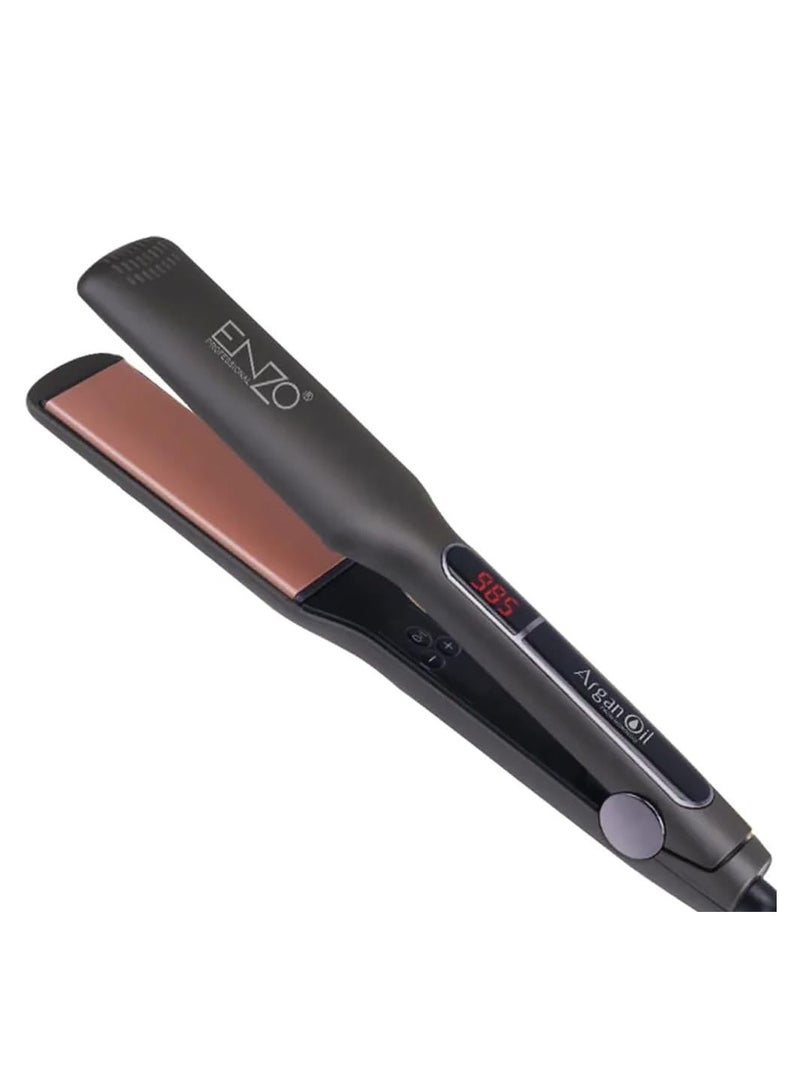 ENZO Professional Enzo Professional Hair Straightener + Enzo Professional Hair Oil | Salon-Grade Styling + Nourishment | Frizz Control | Heat Protection | Sleek & Shiny Finish - Image 3