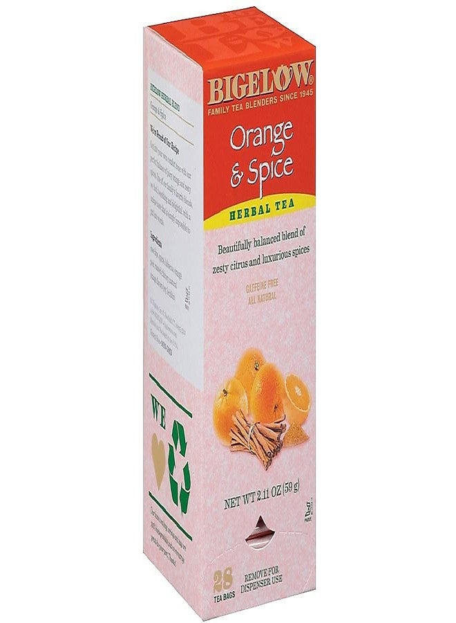 Bigelow Tea Bigelow 10398 Orange and Spice Herbal Tea 28/Box - Image 2