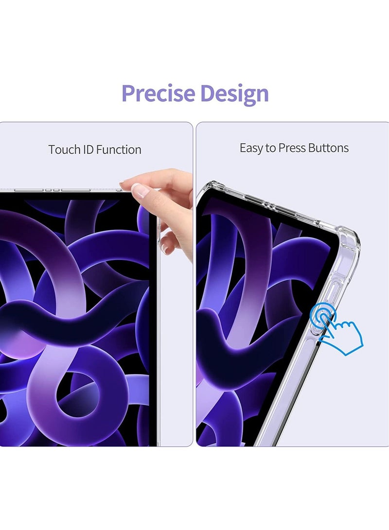 MUNTAQI iPad Air 5th Generation Case, TPU Cover for iPad Air 5th/4th Generation 10.9 Inch - Image 4