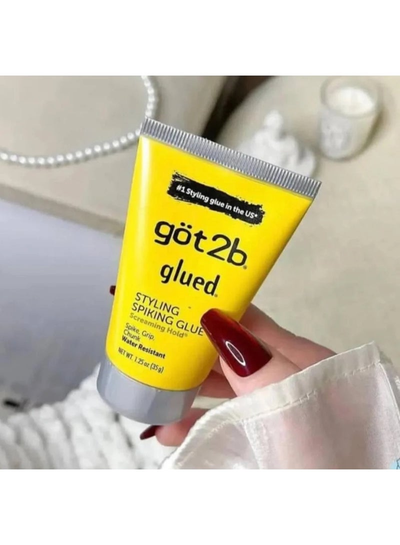 Got2b Styling Spiking Hair Glue 35 g Strong Hold Hair Gel Long Lasting Extreme Style - Image 4