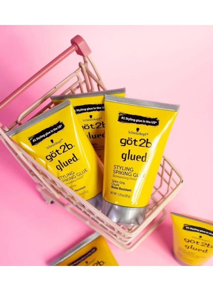Got2b Styling Spiking Hair Glue 35 g Strong Hold Hair Gel Long Lasting Extreme Style - Image 3