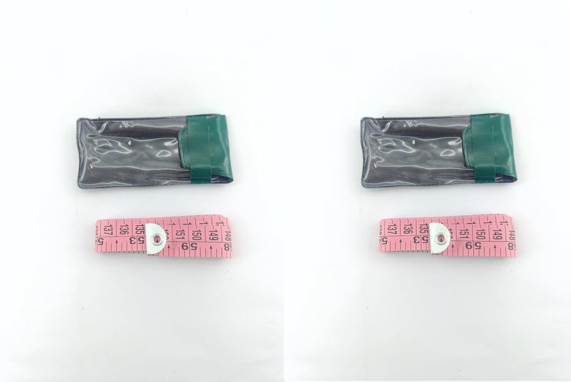advancedestore Multi ColouredPack of 2 Soft Sewing Tailor Tape Soft tailoring Tape Body Cloth Measurements5feet - Image 1