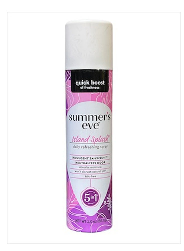 Summer's Eve Island Splash Freshening Spray 56.7g - Image 1