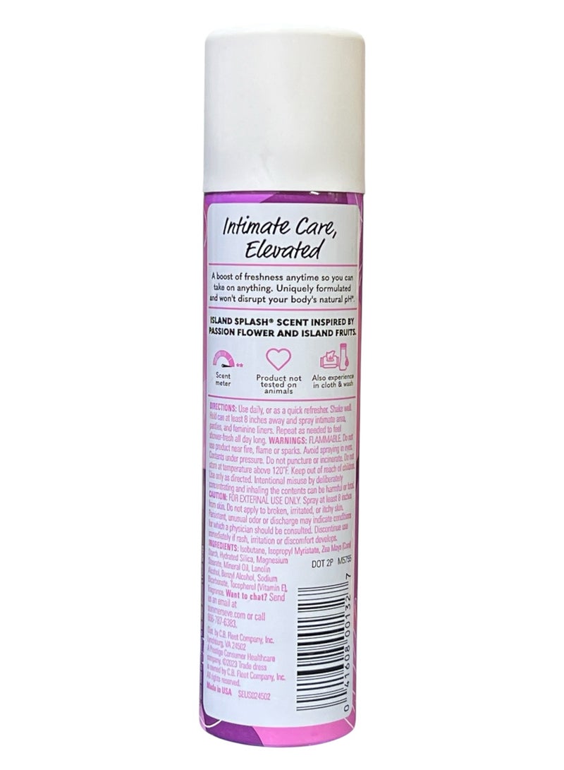 Summer's Eve Island Splash Freshening Spray 56.7g - Image 2