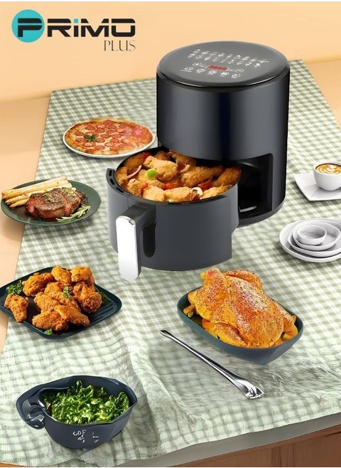 Healthy Air Fryer Without Oil For Fry/Grill/Bake/Roast Capacity 4 Liters Power 2400 Watts - Black Color