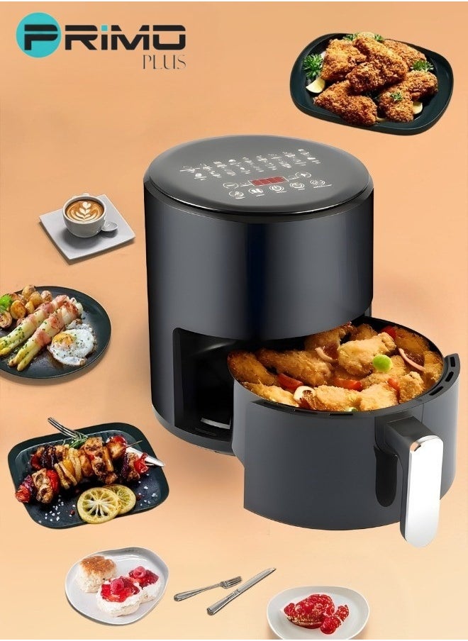 PRIMO PLUS - Healthy Air Fryer Without Oil For Fry/Grill/Bake/Roast Capacity 4 Liters Power 2400 Watts - Black Color - Image 1