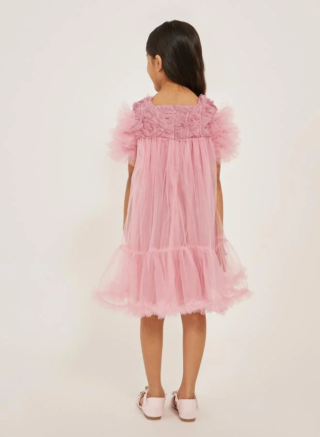 Styli Rose Tulle Dress