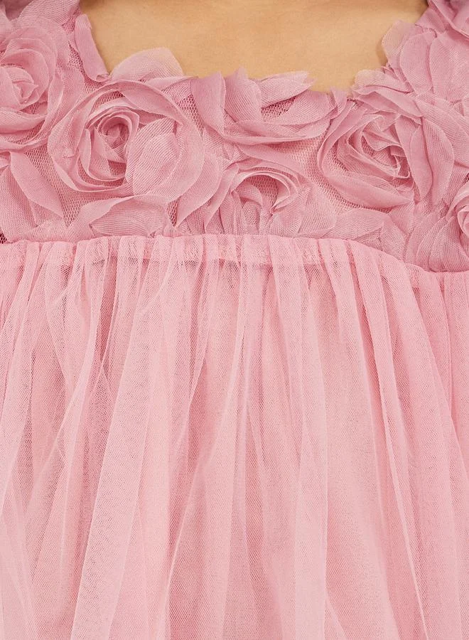 Styli Rose Tulle Dress