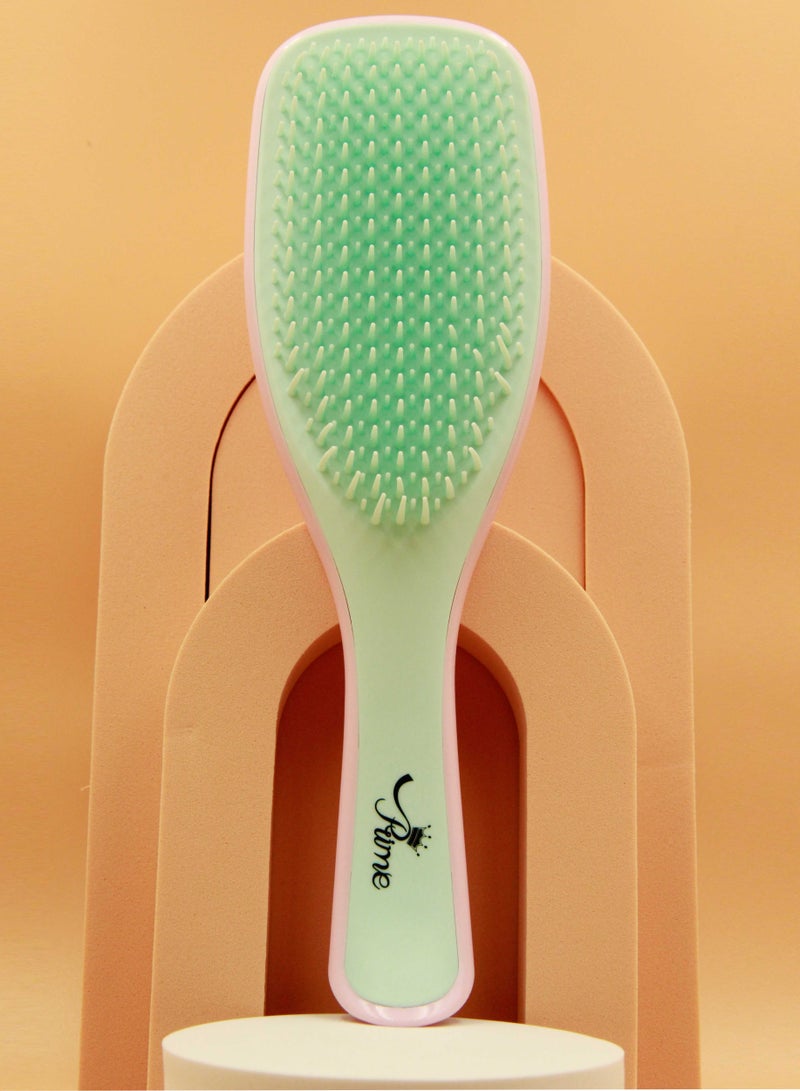 فرشاة شعر مبللة لفك تشابك الشعر، فرشاة لتصفيف الشعر وتمليسه للنساء والرجال - Image 4