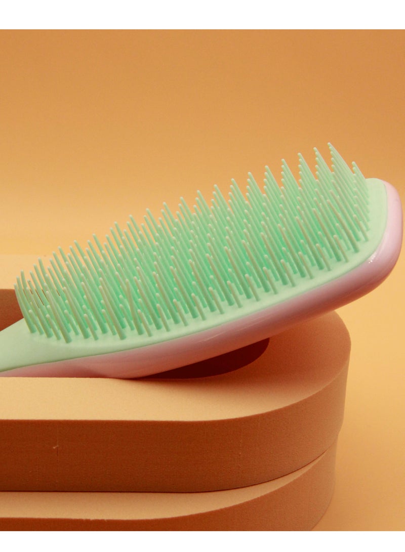 فرشاة شعر مبللة لفك تشابك الشعر، فرشاة لتصفيف الشعر وتمليسه للنساء والرجال - Image 5