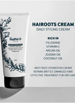 HairooTS Hairoots Cream Anti Frizz Hydrating Cream 100 Ml  - Image 4