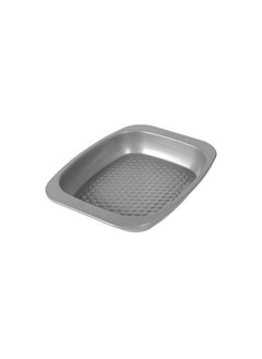 MEYER Meyer Bakemaster Carbon Steel Non Stick Mini Oven Roaster | Roasting Pan | Baking Pan | Bakeware | Baking Essentials | Cake Tin | Deep Roasting Pan, Grey - 1PC  - Image 1