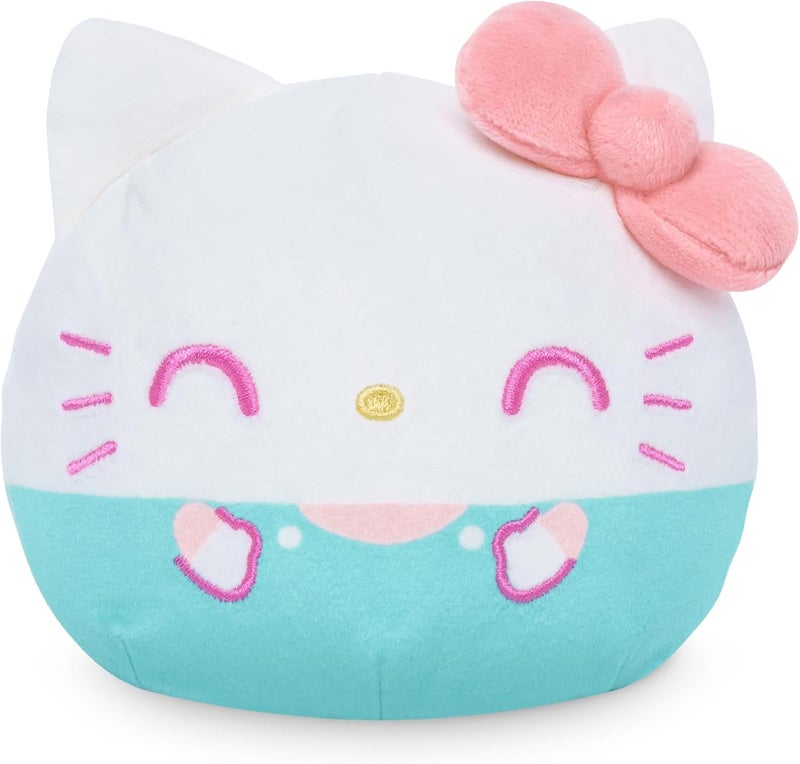 TeeTurtle Hello Kitty Reversible 4" Cupcake Plushie - Cute Kawaii Sanrio Soft Stuffed Animal - Image 2