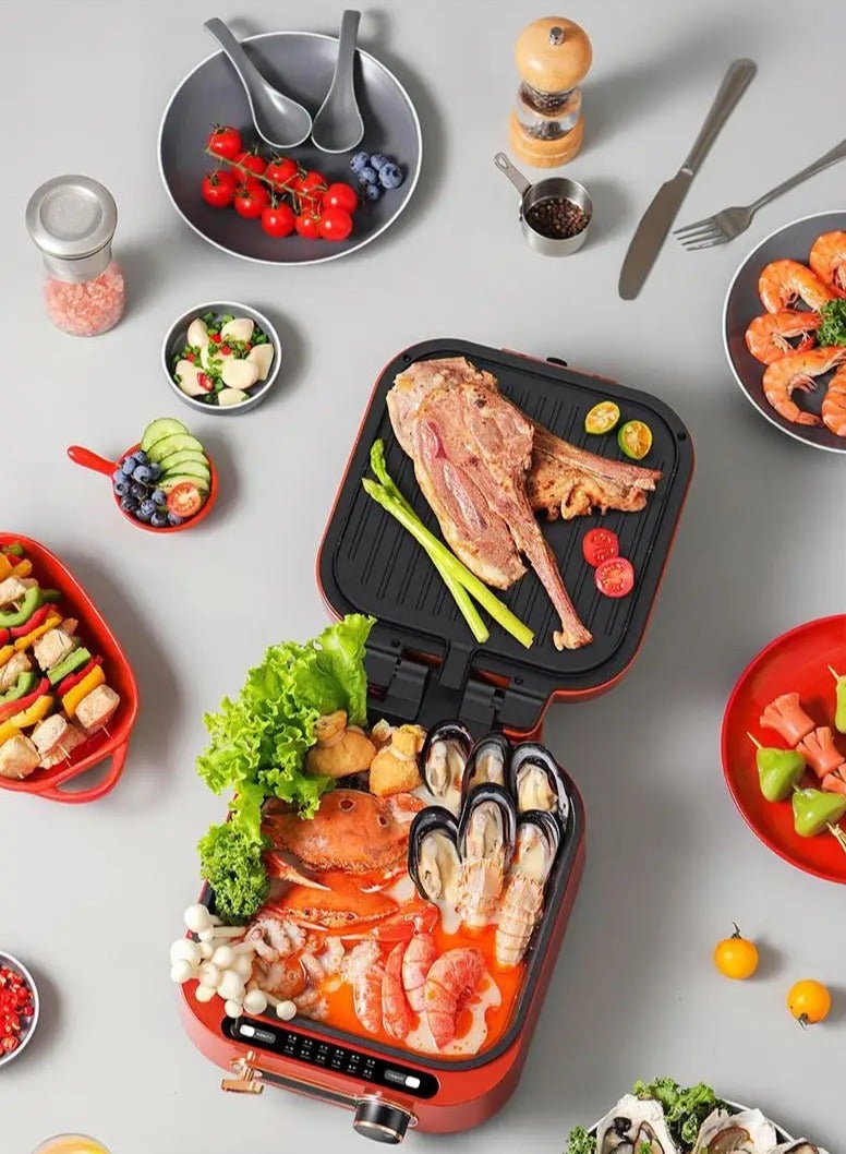 Macon Baking pan and electric cooking machine, 6 functions, frying, baking, boiling, steaming, cooking, large capacity - Image 2