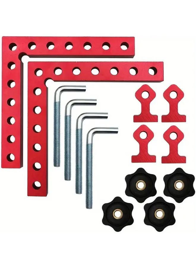 2 Sets Heavy Duty 90 Degree Corner Clamps Adjustable Height For Woodworking DIY - Image 3