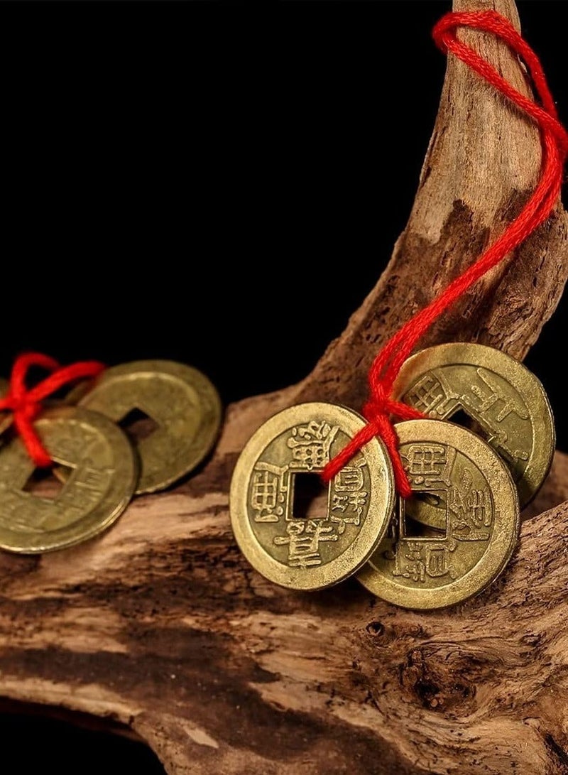 Captaintech Chinese Coins I Ching Coins Lucky Coins Fortune Coins for Health Success and Wealth (120 Pieces) - Image 2