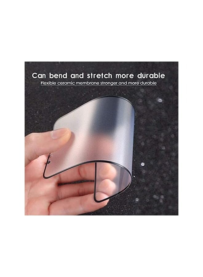 PROMASS Full Glue Matte Tempered Glass Film Privacy Screen Protector,9H Hardness, Full Screen, Ceramic Film, for iPhone 12/13/Pro/Pro Max (12/12 PRO) - Image 5