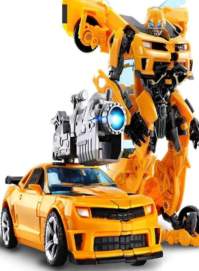 KITMEER Action Toy Figure Multi Moves(Multi Color) (Yellow car) - Image 1