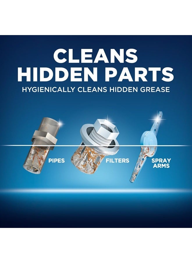 Finish In-Wash Dishwasher Cleaner: Clean Hidden Grease and Grime, 3 ct (Packaging May Vary) - Image 2