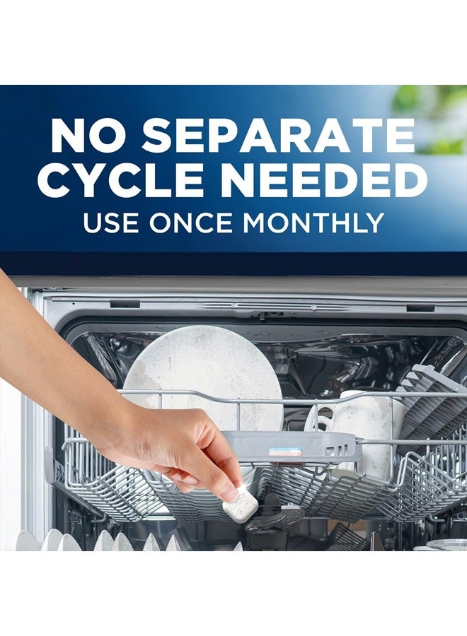 Finish In-Wash Dishwasher Cleaner: Clean Hidden Grease and Grime, 3 ct (Packaging May Vary) - Image 5