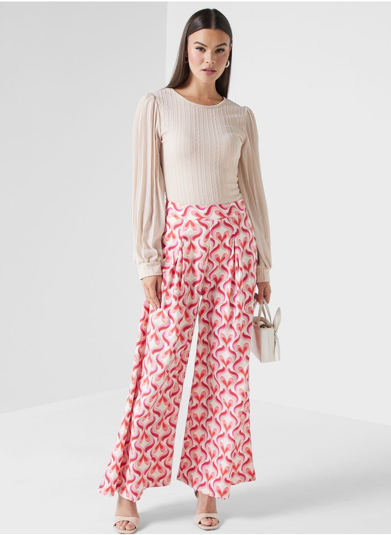 ELLA - Pleated Sleeve Top - Image 1