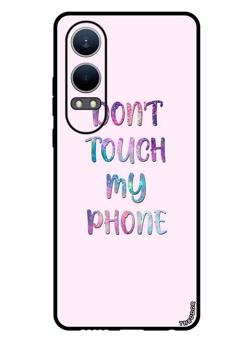 Theodor Protective Case Anti Scratch Shock Proof Bumper Cover For Oppo K12x (China) Dont Touch My Phone  - Image 1
