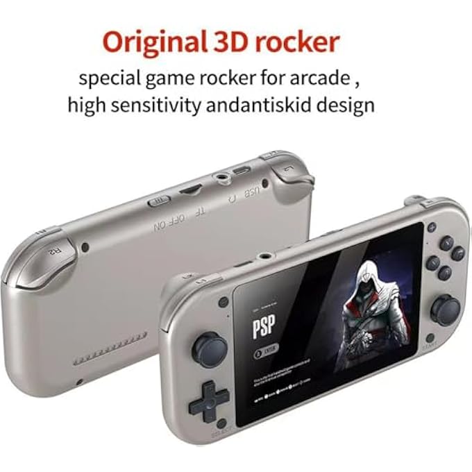 M17 RETRO GAME HANDHELD CONSOLE 4.3 INCH LCD SCREEN 64G 20000+ GAMES - Image 3