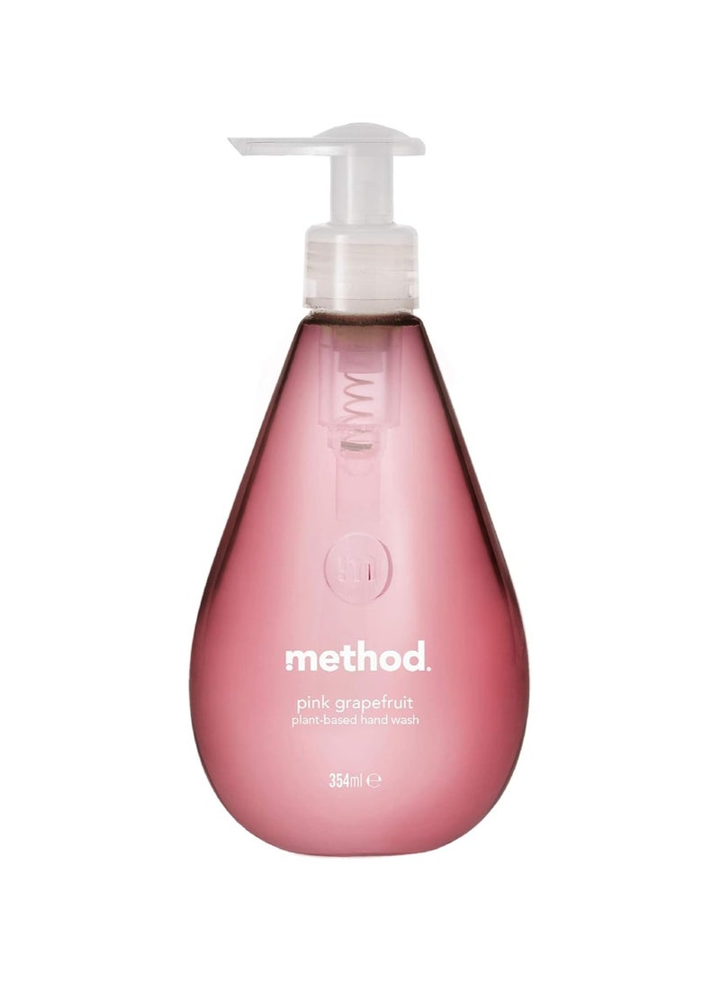 Method Pink Grapefruit Naturally Derived Gel Handwash 354ml - Image 1