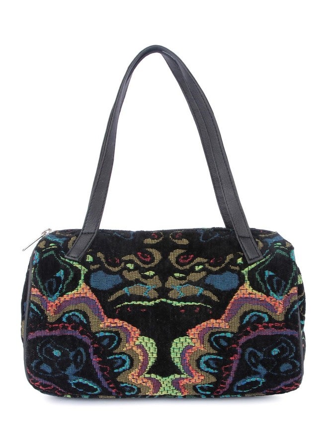 VASA Mini Handbag with Floral Pattern