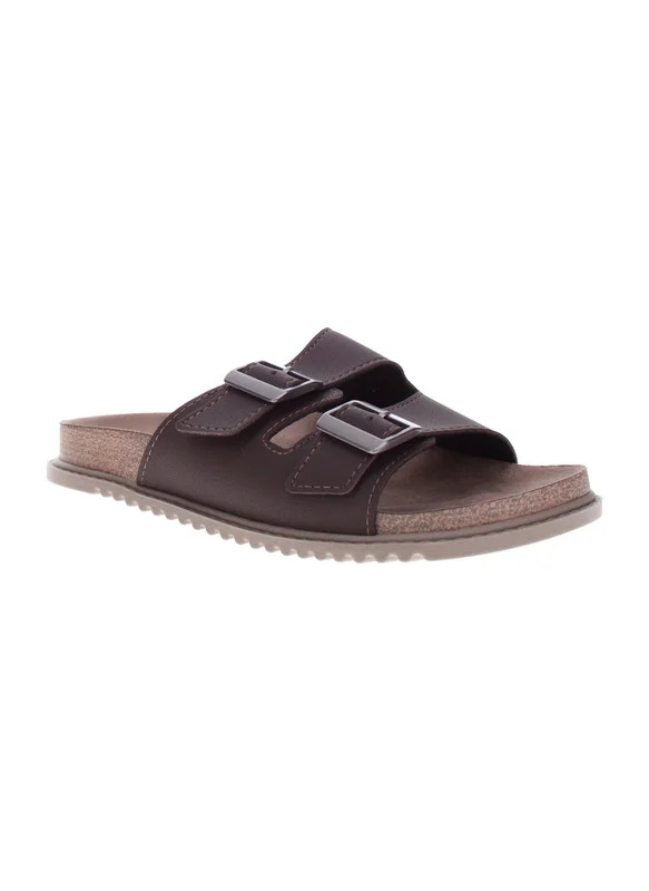 موليكينهو Molekinho Junior Boys Sandals/Chappals Coffee | Made In Brazil