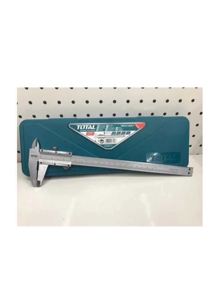 TOTAL TOTAL Vernier Caliper 0-200mm, Carbon Steel, Precision Measurement Tool with Metric & Inch Readings, 0.05mm Accuracy – Ideal for Engineering, DIY, and Professional Use  - Image 4