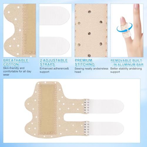 CoolShef Small Pinky Finger Splint – Adjustable Trigger Finger Brace for Pain Relief, Knuckle Immobilization, Arthritis & Injury Support for Kids and Women - Image 5