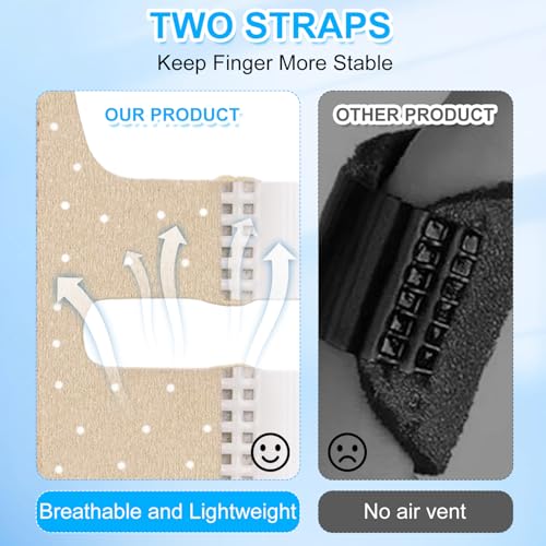 CoolShef Small Pinky Finger Splint – Adjustable Trigger Finger Brace for Pain Relief, Knuckle Immobilization, Arthritis & Injury Support for Kids and Women - Image 3