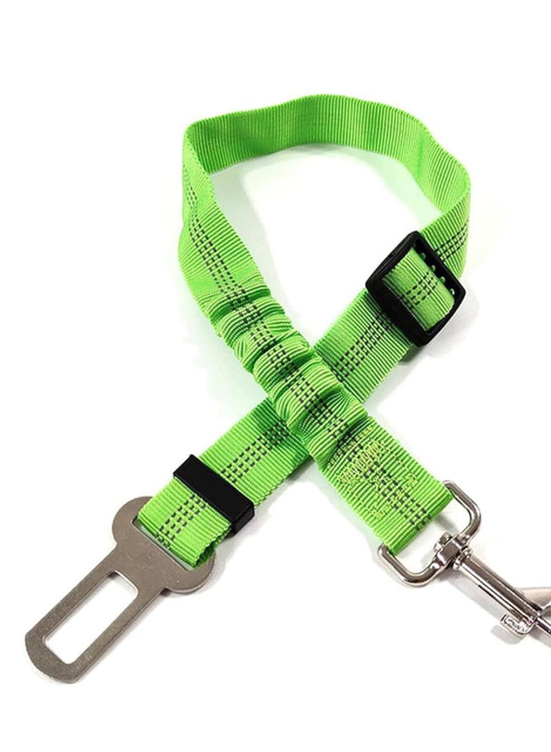 GGOOT Pet Rope Dog Seat Belt Harness Adjustable Dog Cat Safety Leads Car Seat Belt Nylon Vehicle Seatbelts for Dogs Vehicle Travel Pet Products Pet Traction Rope(Elastic G)  - Image 1