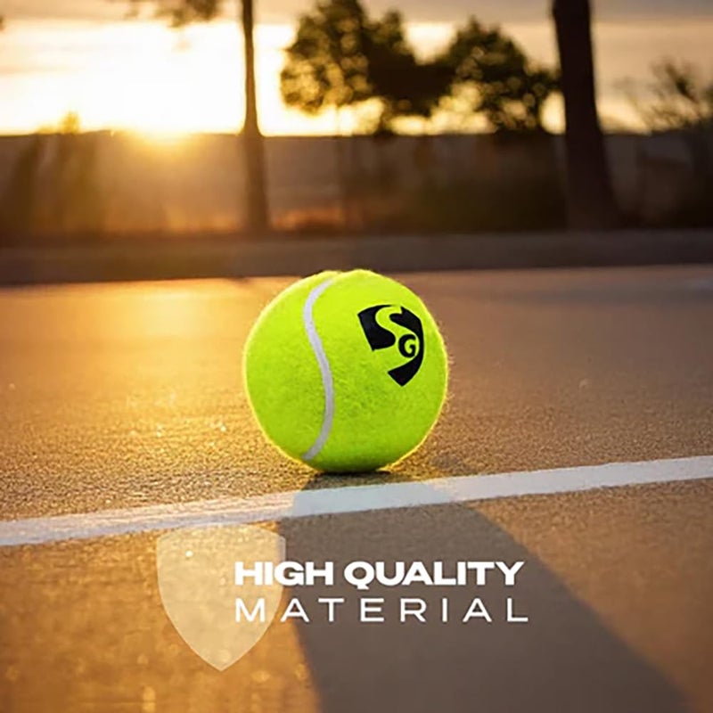 SG كرات تنس الكريكيت كلوب لايت - عبوة من 3 (أخضر) - Image 5