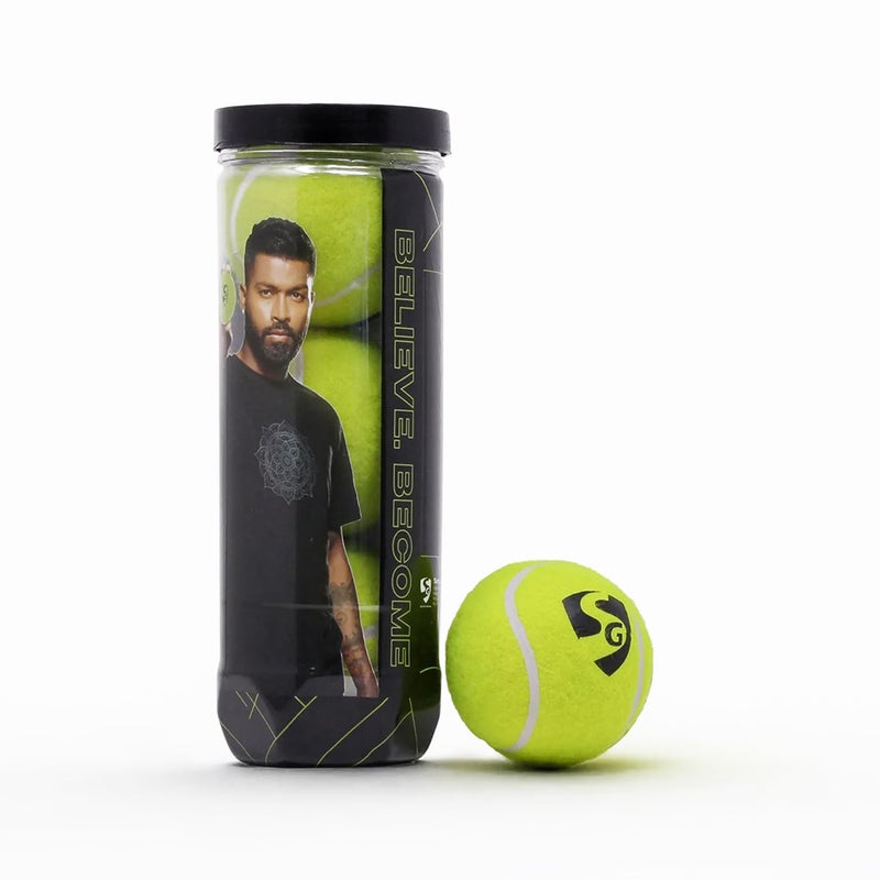 SG كرات تنس الكريكيت كلوب لايت - عبوة من 3 (أخضر) - Image 1
