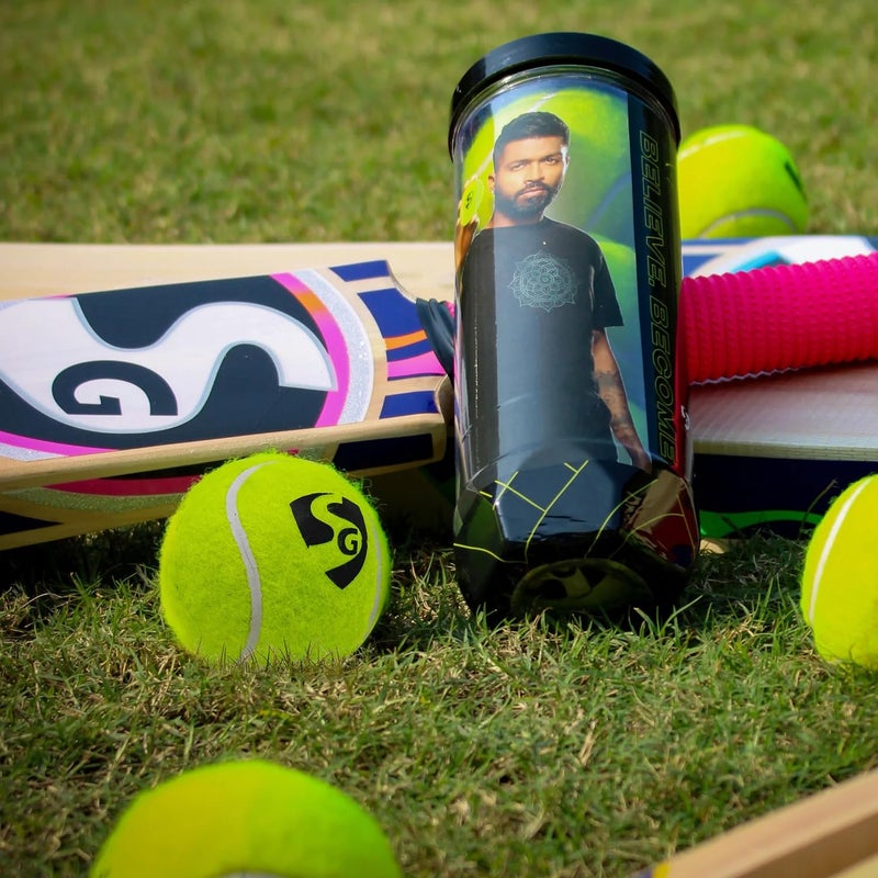 SG كرات تنس الكريكيت كلوب لايت - عبوة من 3 (أخضر) - Image 3