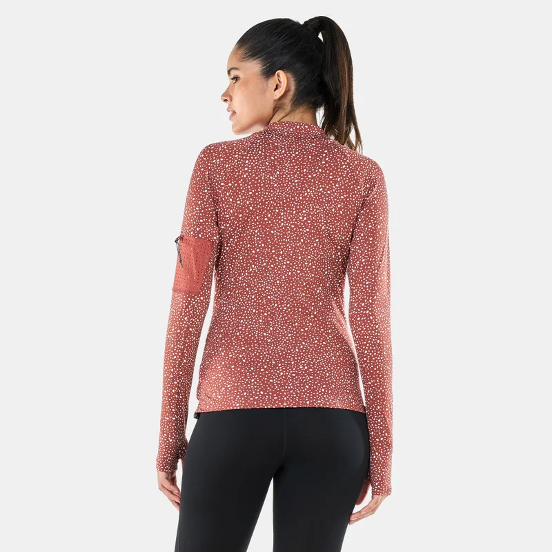 Nike Women's Water Dots Long Sleeve Rashguard