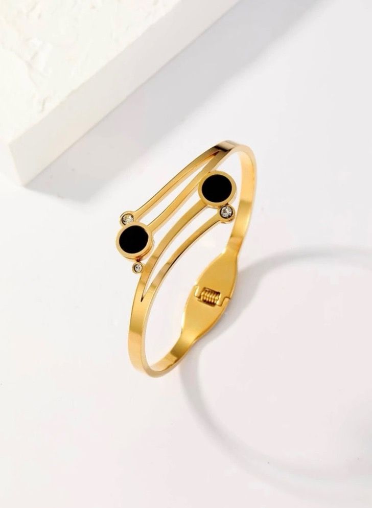 18k Gold Plated Stainless Steel Bracelet