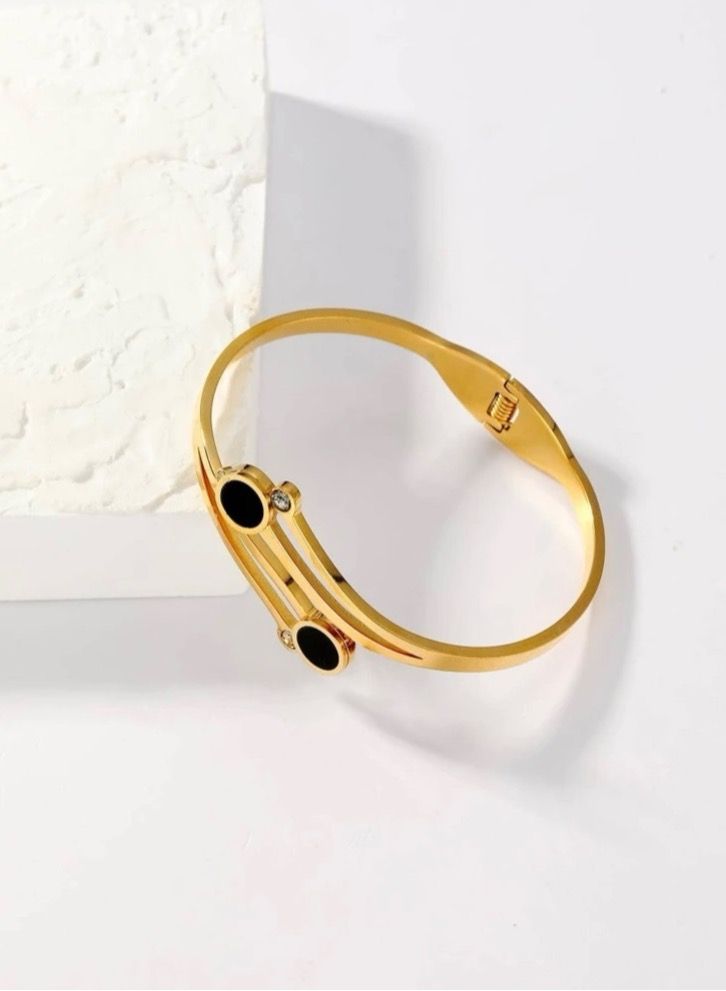 18k Gold Plated Stainless Steel Bracelet